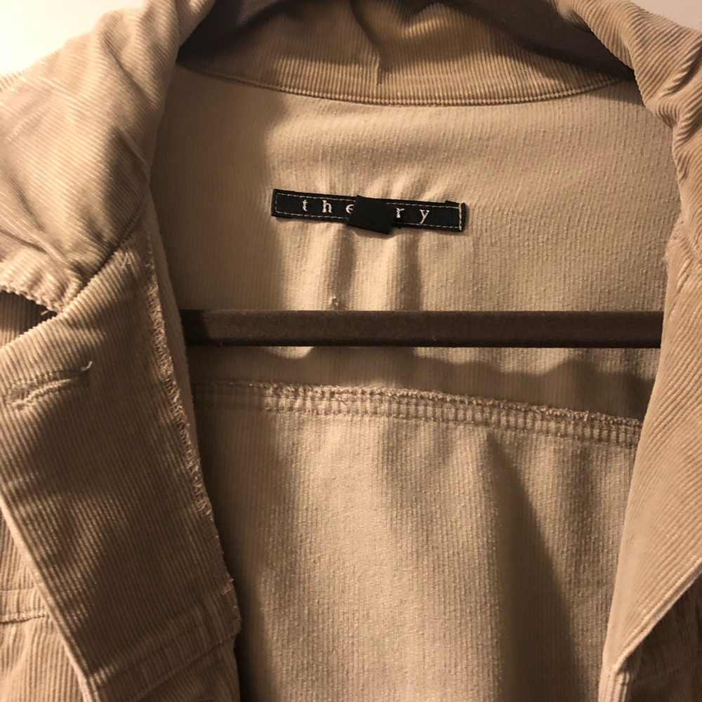 Theory Jacket, Tan, Size Small - Picture 3 of 4